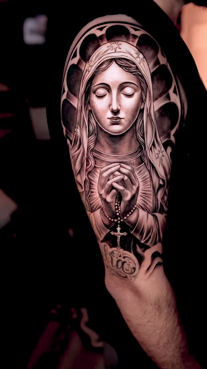 Tattoo by @artfabn — realism, black_and_grey