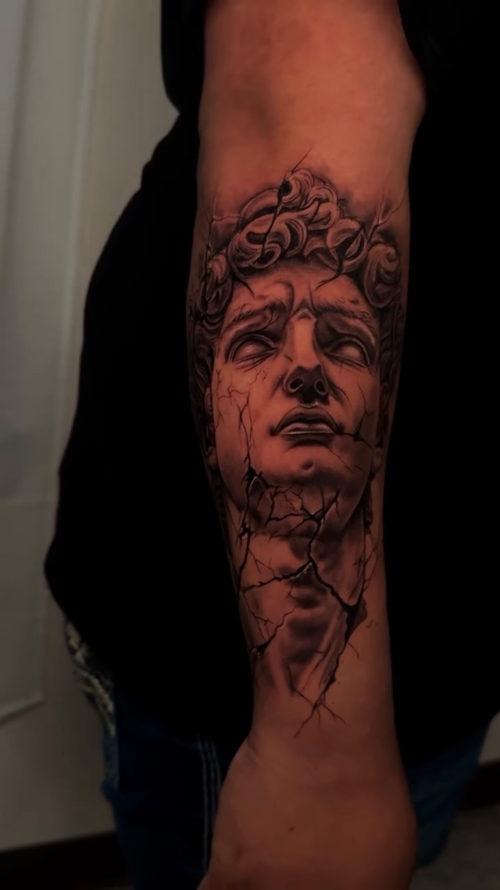 Tattoo by @luees___ — realism, black_and_grey