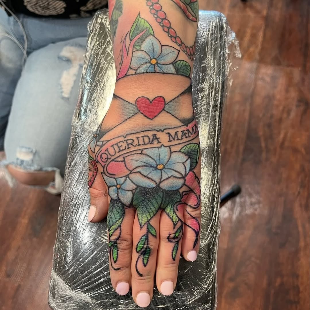 Tattoo by @milesmaniaci — american_traditional, lettering_script