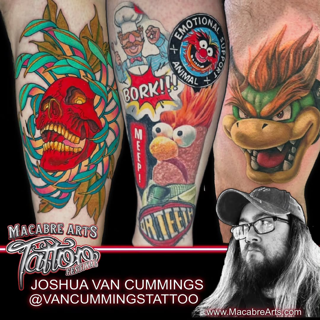 Tattoo by @vancummingstattoo — new_school, realism