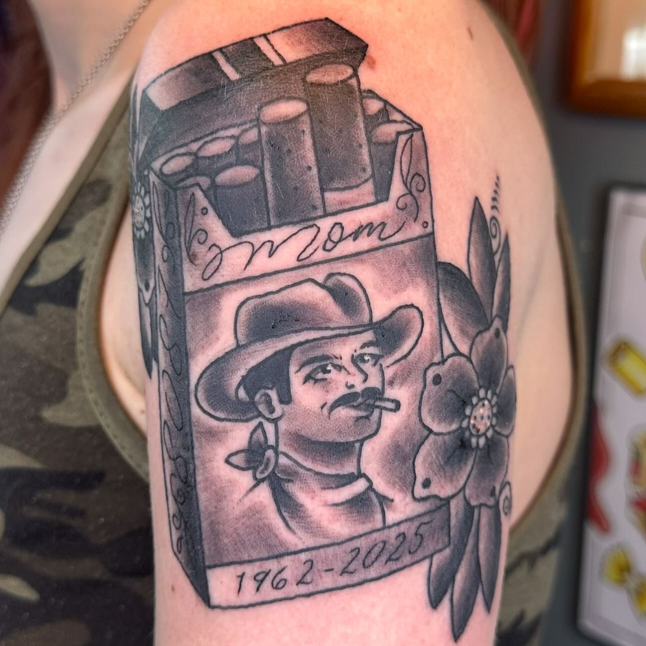 Tattoo by @soapytattoo — black_and_grey