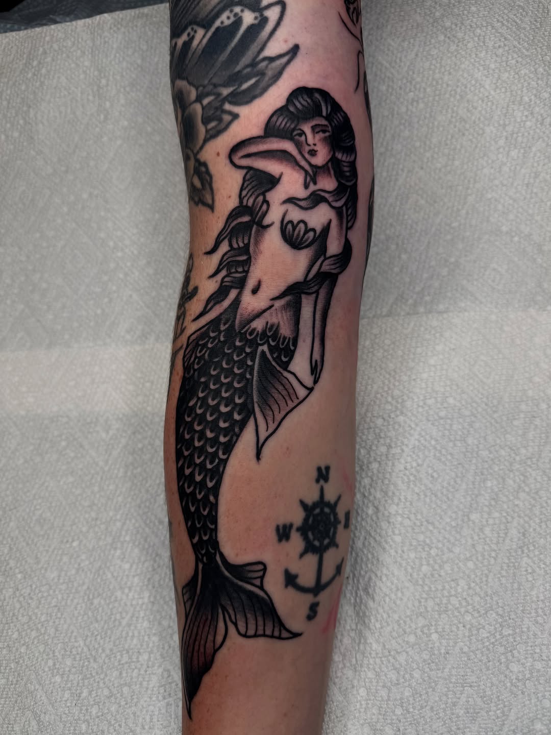Tattoo by @tattoosbyging — american_traditional