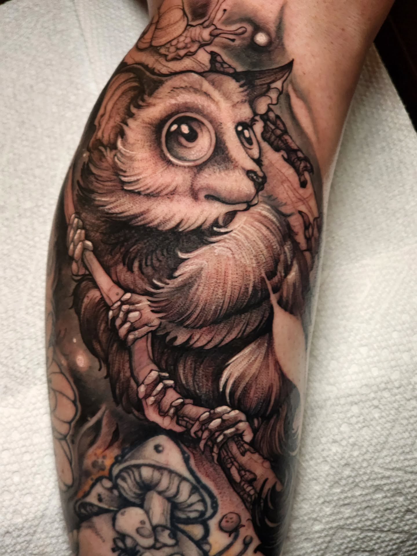 Tattoo by @401tattoo — realism, black_and_grey