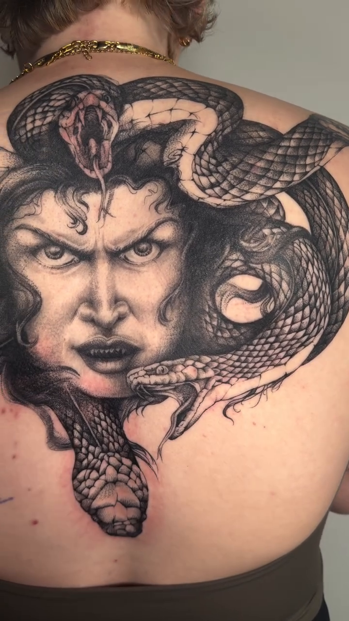 Tattoo by @artbyalyssacarbonara β realism, black_and_grey