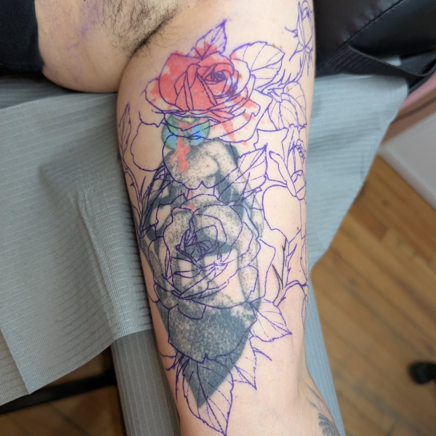 Tattoo by @mothandflametattoos — new_school, realism