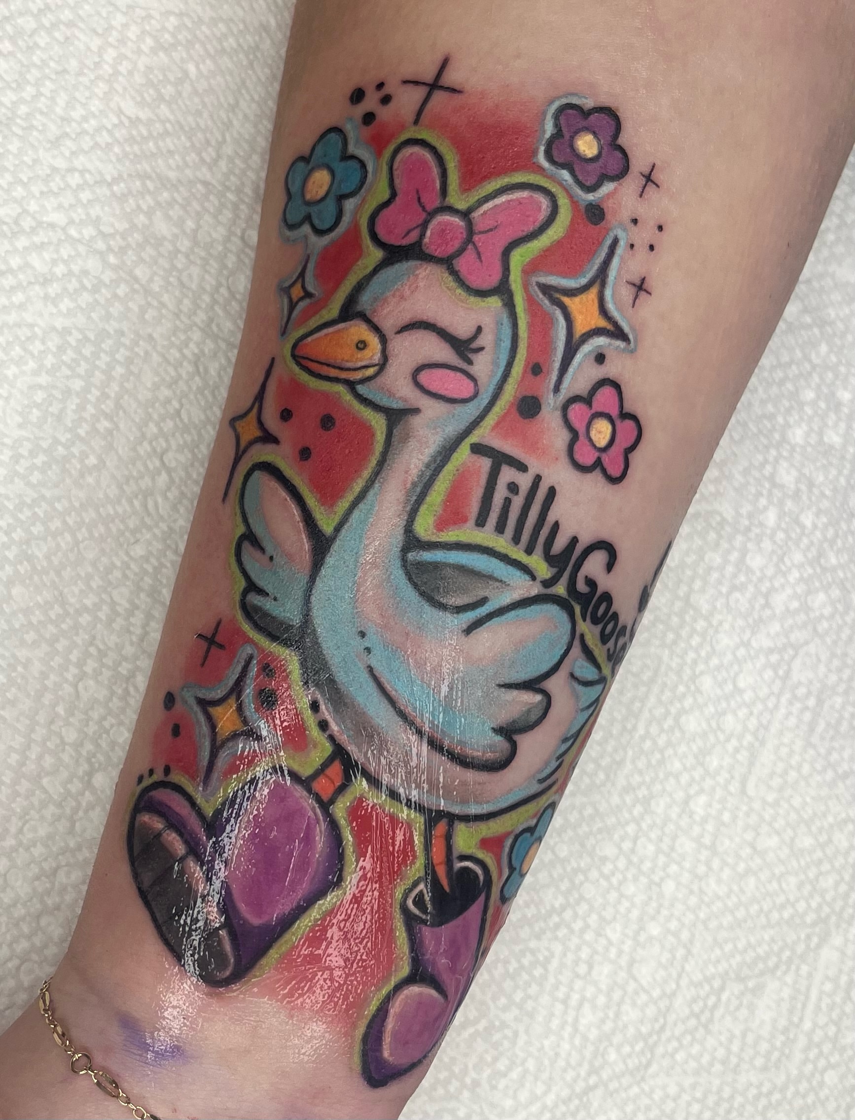 Tattoo by @oliveoiltattoos โ new_school