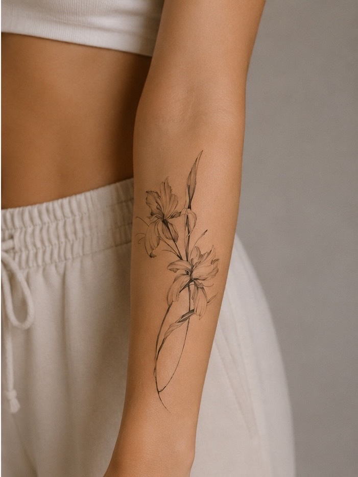 Tattoo by @inkedbycarson — fine_line, black_and_grey