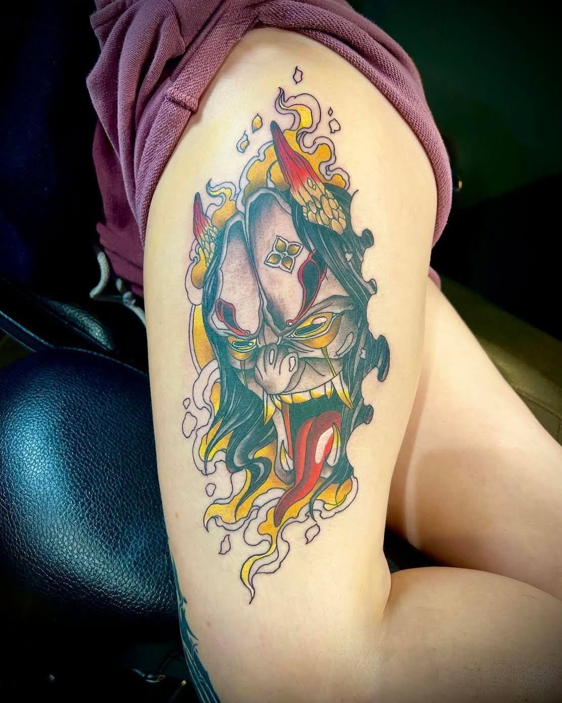 Tattoo by @sadistic_artist537 — japanese_irezumi, neo_traditional