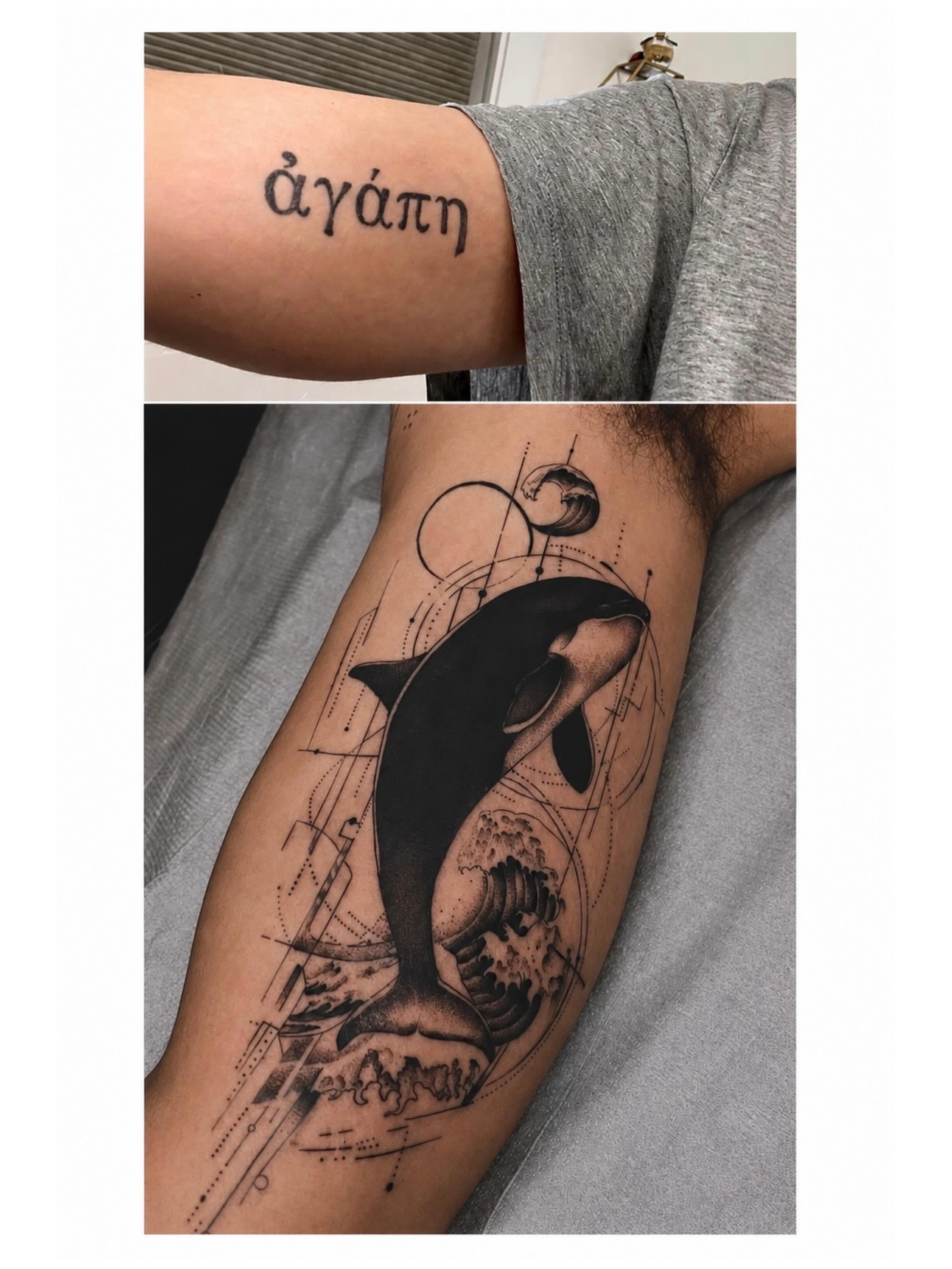 Tattoo by @codymasn โ black_and_grey, geometric