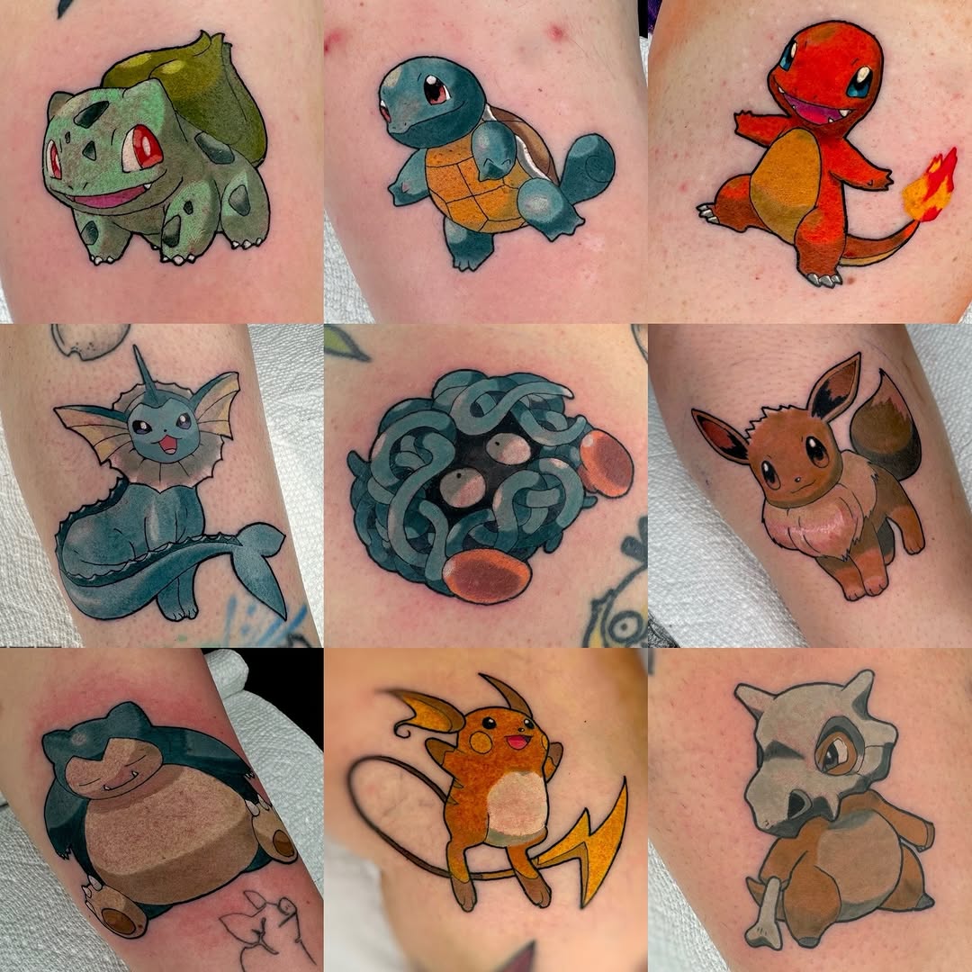 Tattoo by @brett_brown_tattoos — new_school, anime