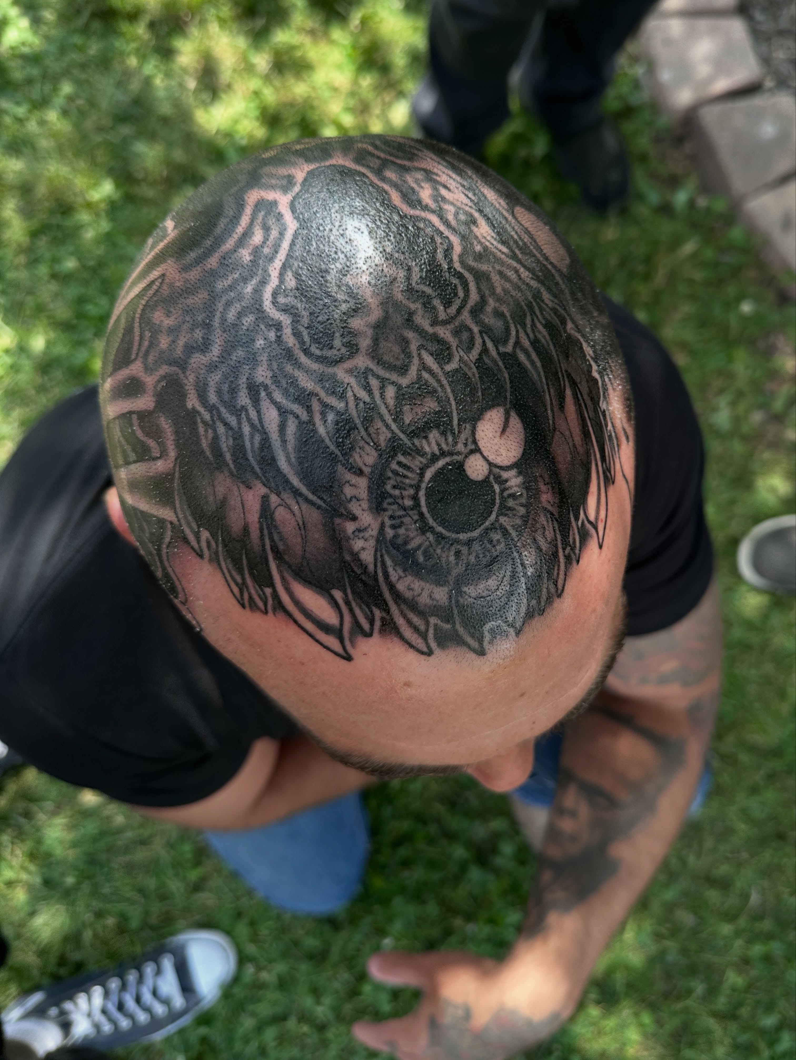Tattoo by @inktherapy — black_and_grey, realism
