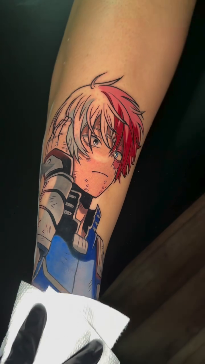 Tattoo by @tatts_by_tasha — anime