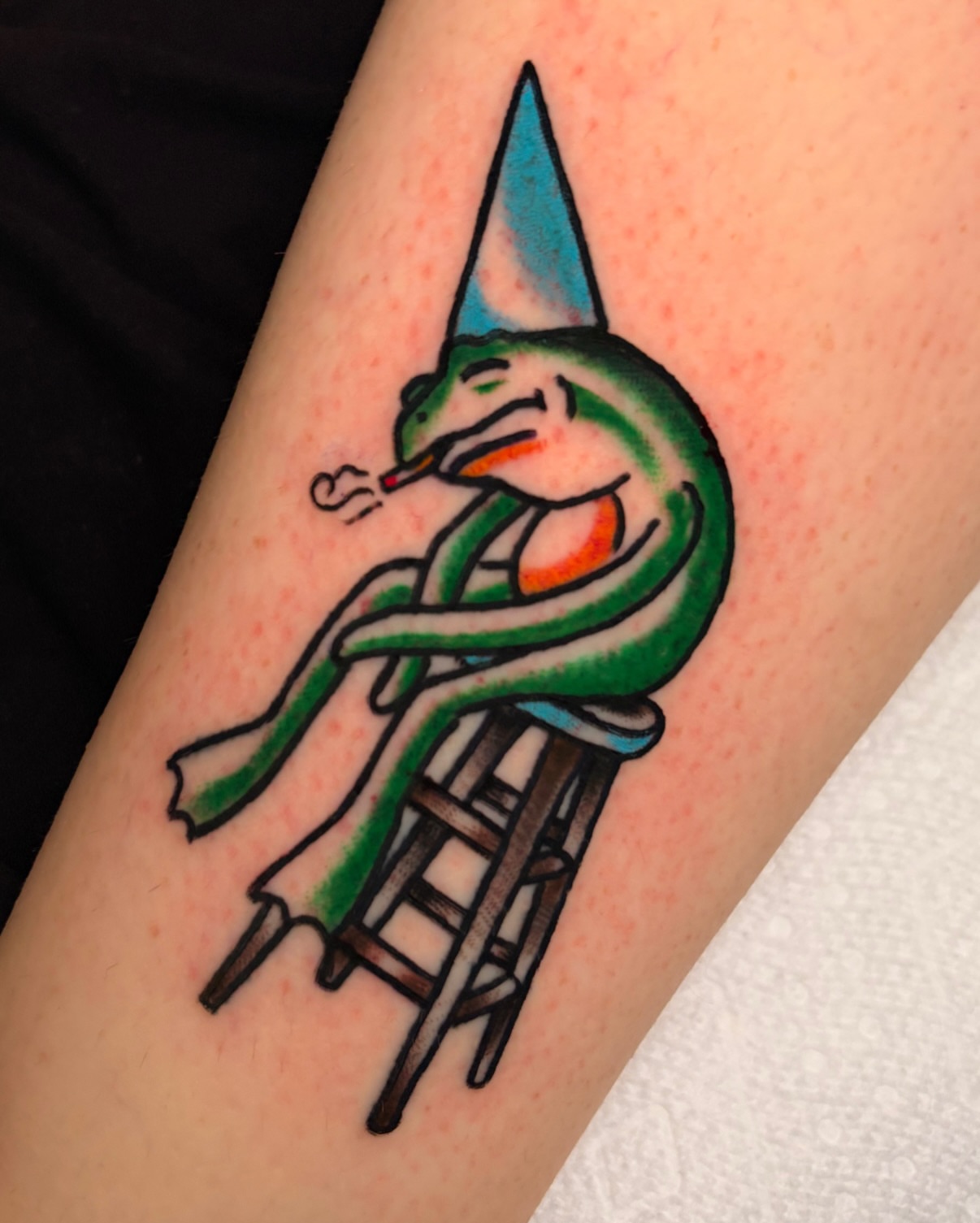Tattoo by @phoenixfyreinkery — american_traditional