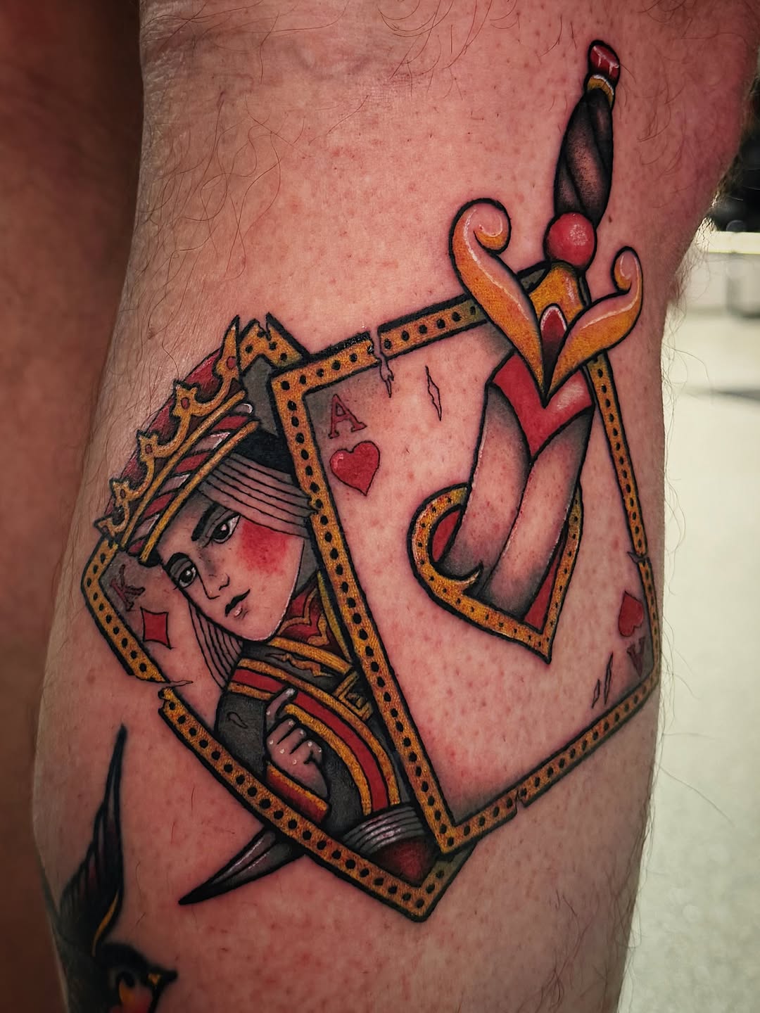 Tattoo by @kelsey_zussman โ american_traditional