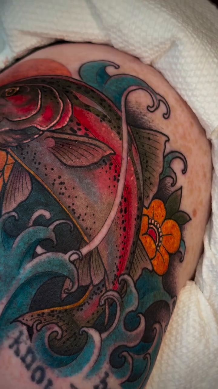 Tattoo by @espinaltattoos — japanese_irezumi, neo_traditional