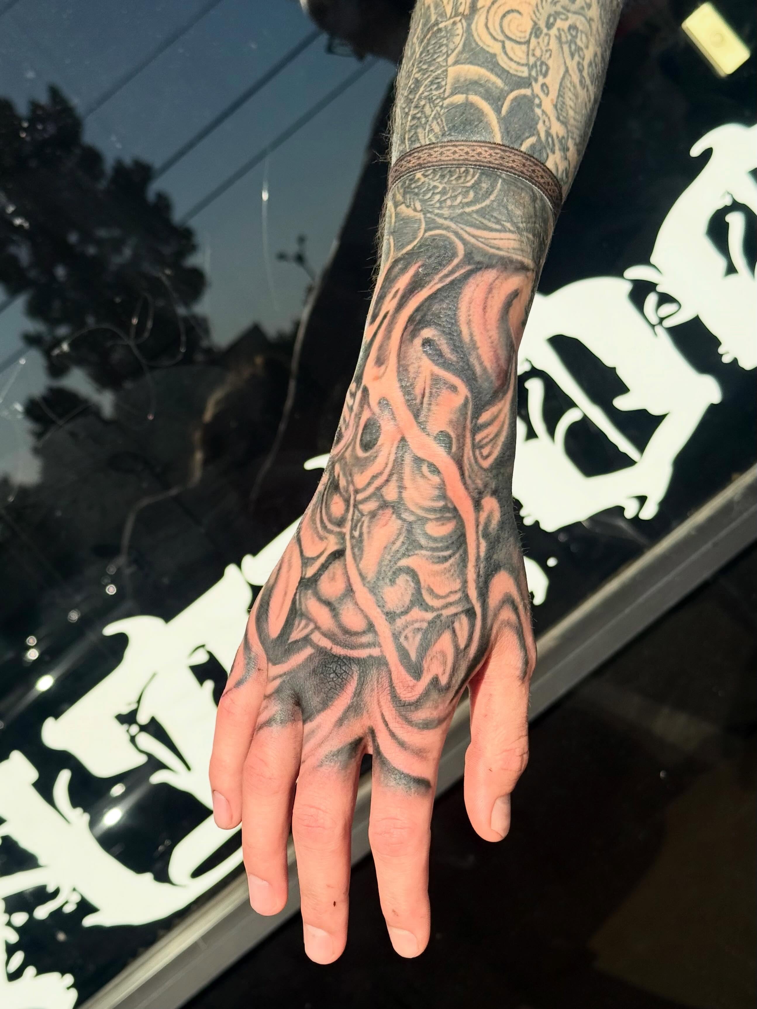 Tattoo by @tink_tattoos — black_and_grey