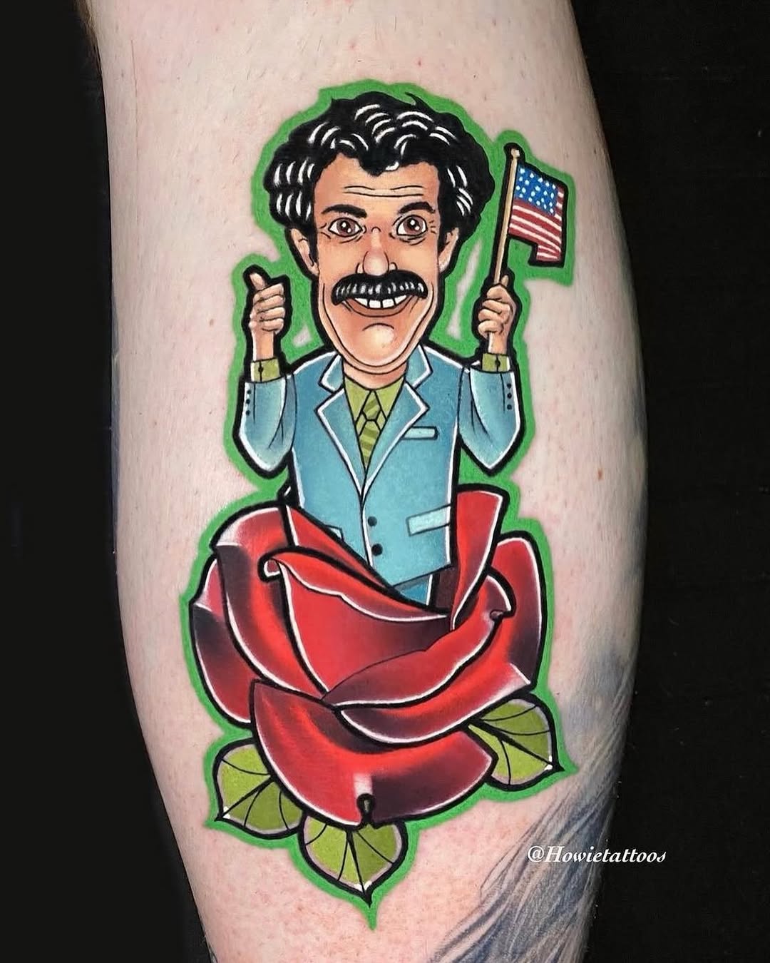 Tattoo by @howietattoos β new_school