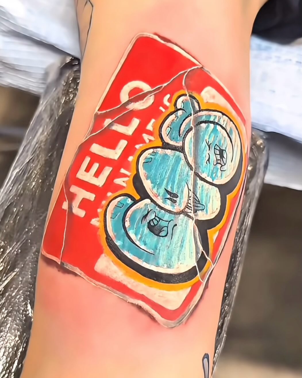 Tattoo by @howietattoos β new_school