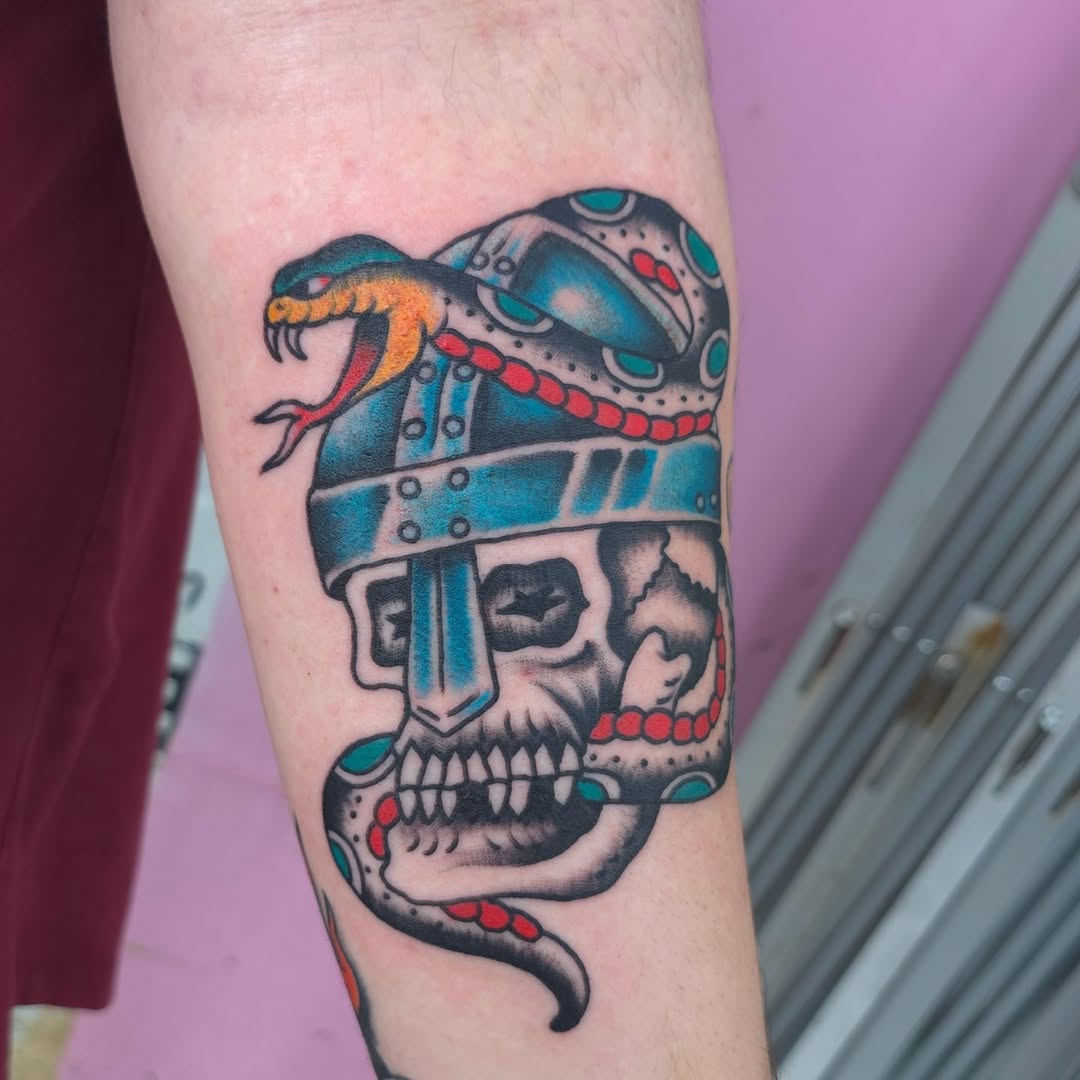 Tattoo by @cowboykaiju — american_traditional