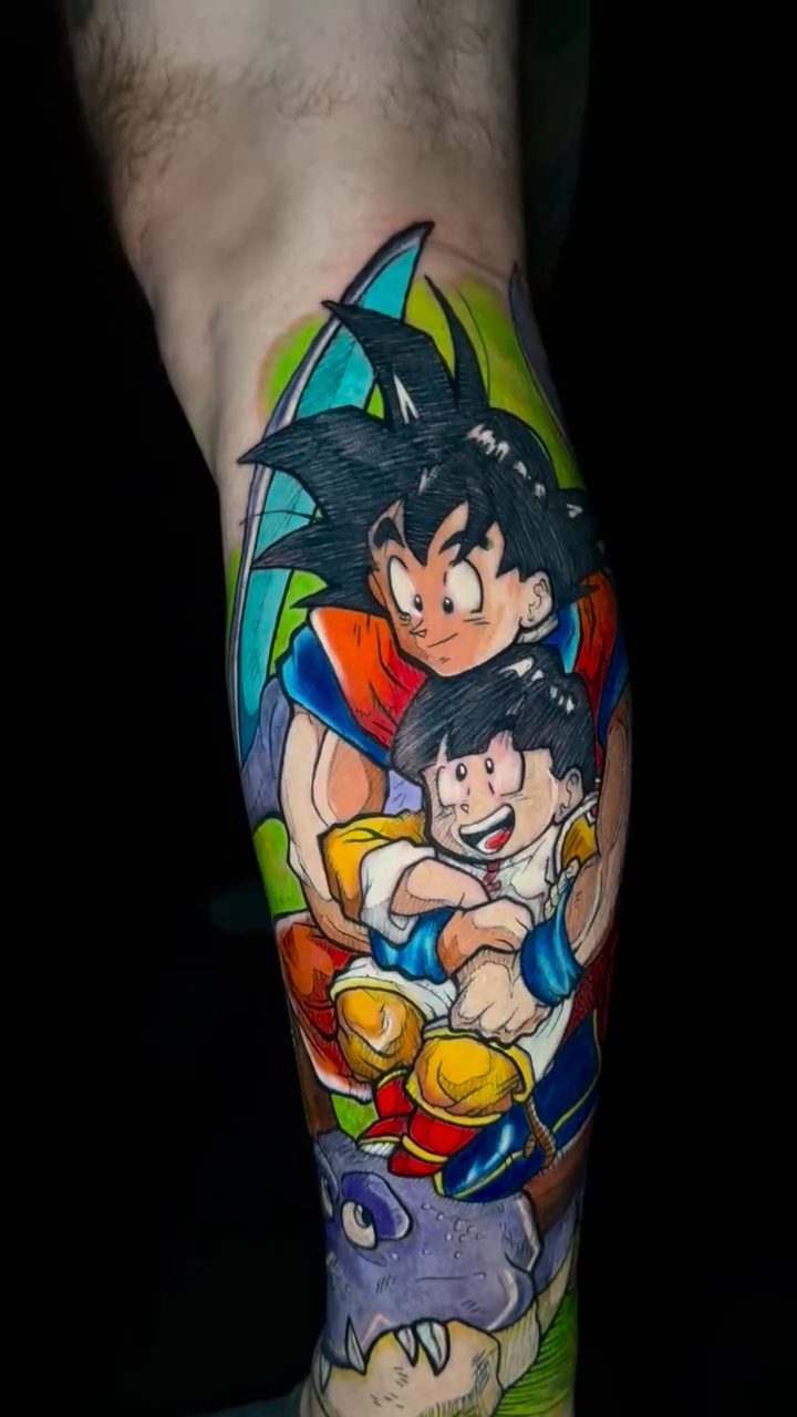 Tattoo by @salinastattoos โ anime