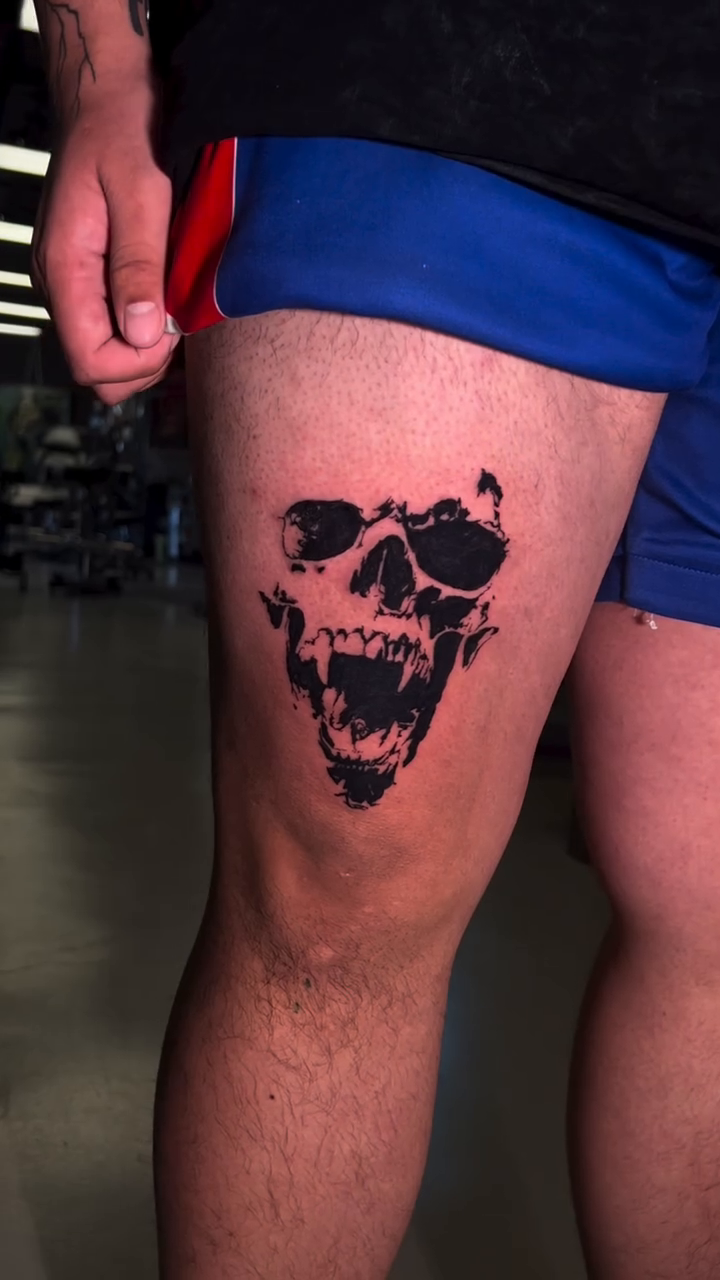 Tattoo by @concepciontattoos — blackwork