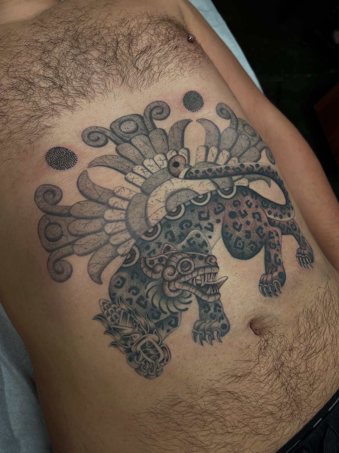 Tattoo by @maplestattoo — black_and_grey, realism