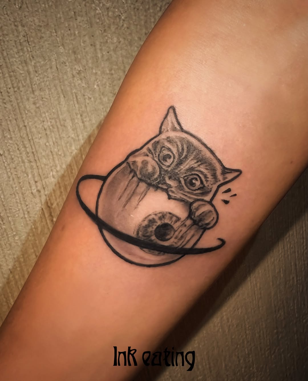 Tattoo by @ink_eating β black_and_grey, realism