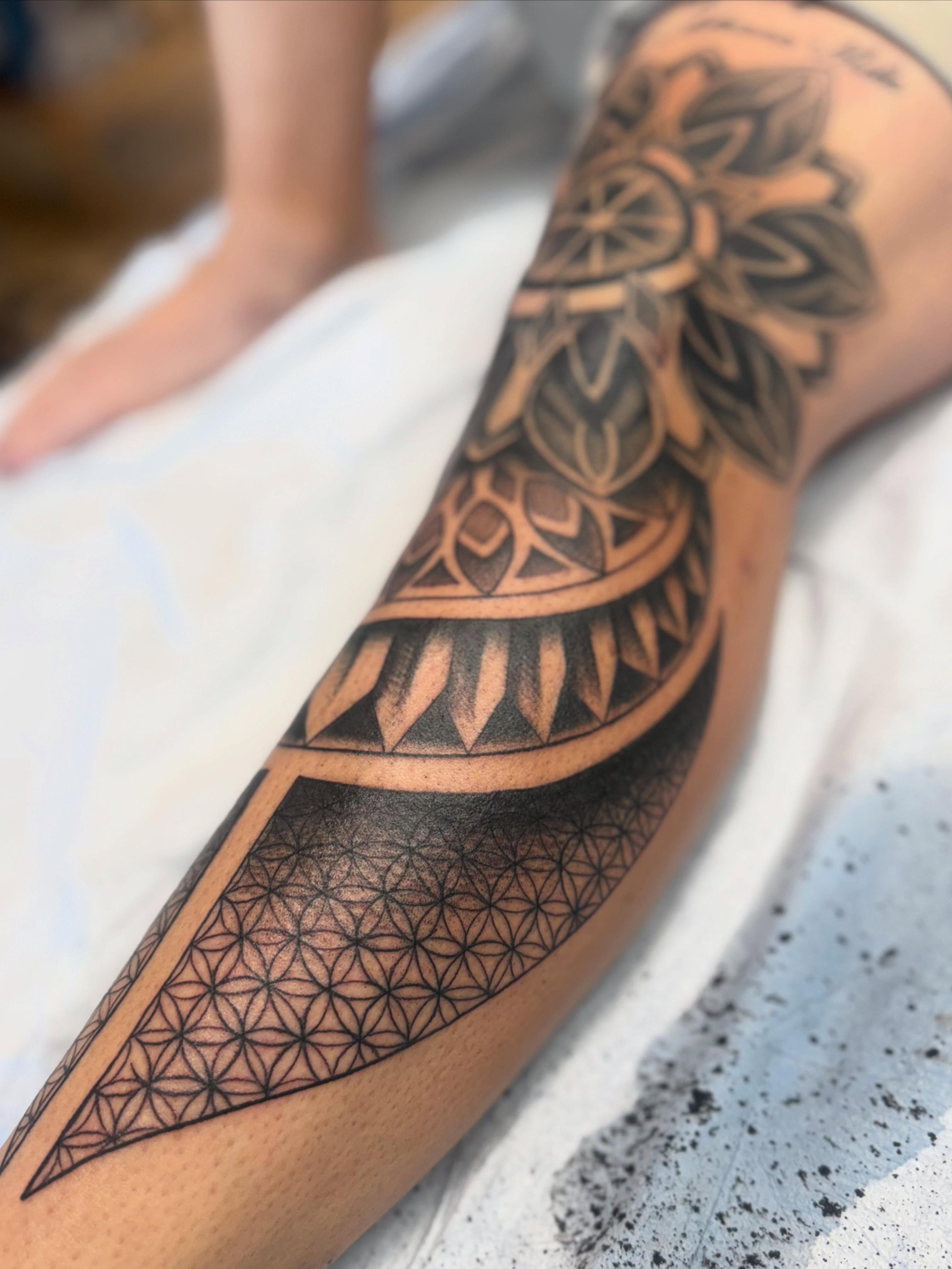Tattoo by @jameemelvintattoos — geometric