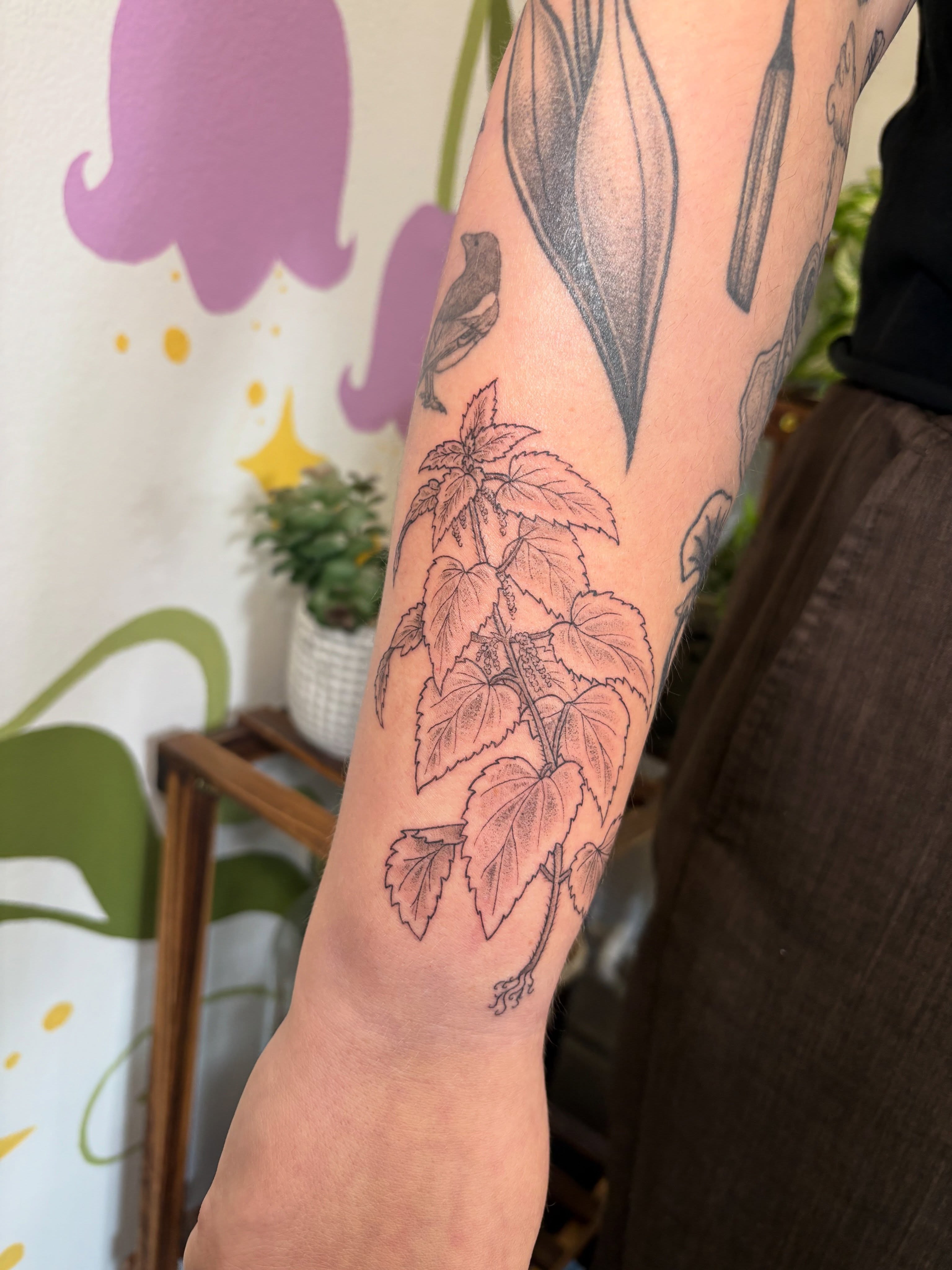 Tattoo by @amberloutattoo — black_and_grey