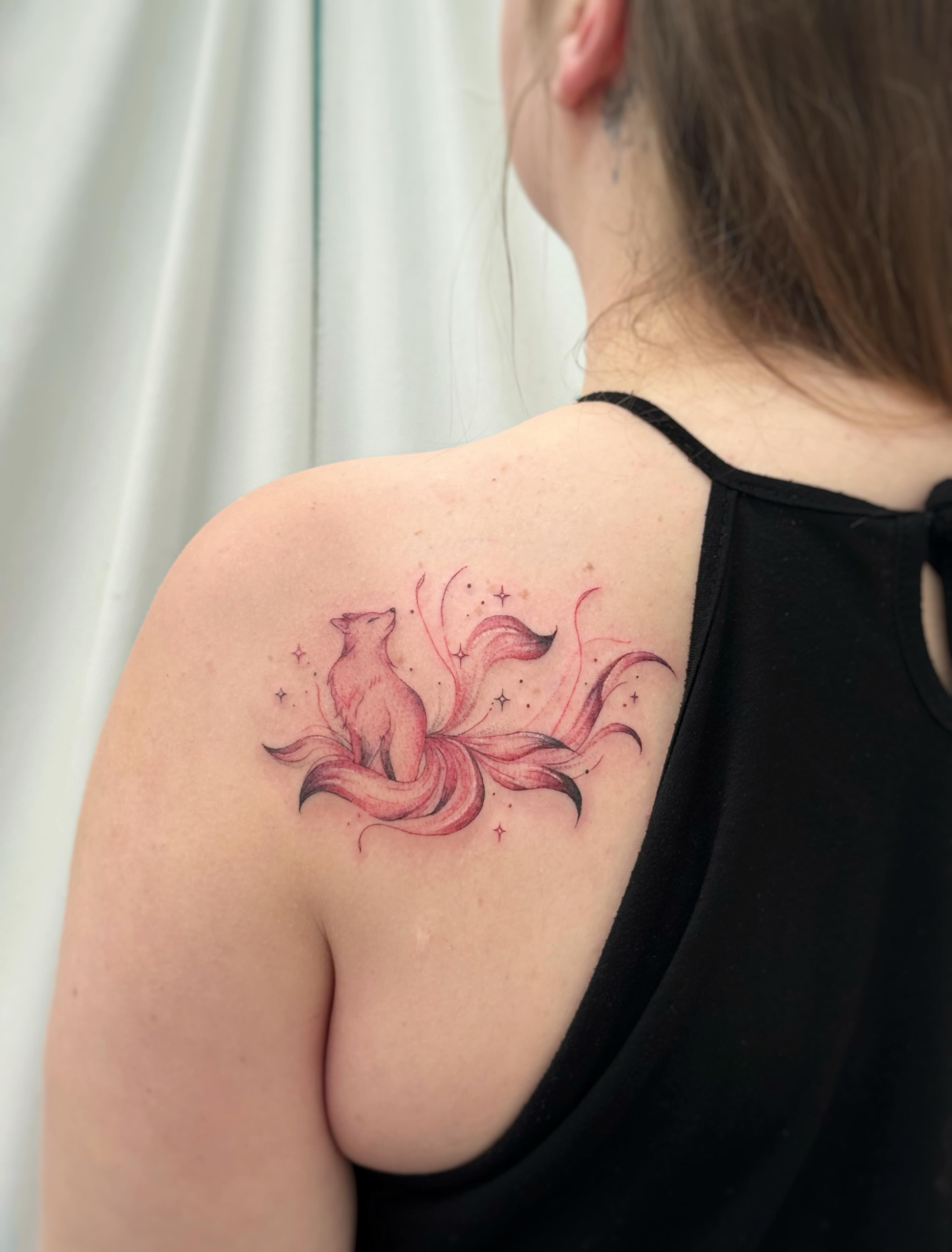 Tattoo by @naleak_tattoo — watercolor