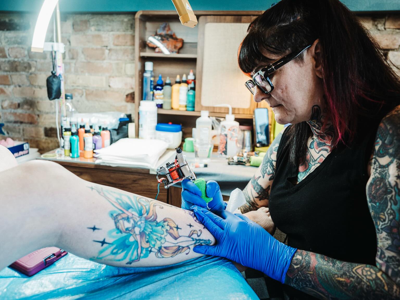 Tattoo by @jenderella — new_school, watercolor