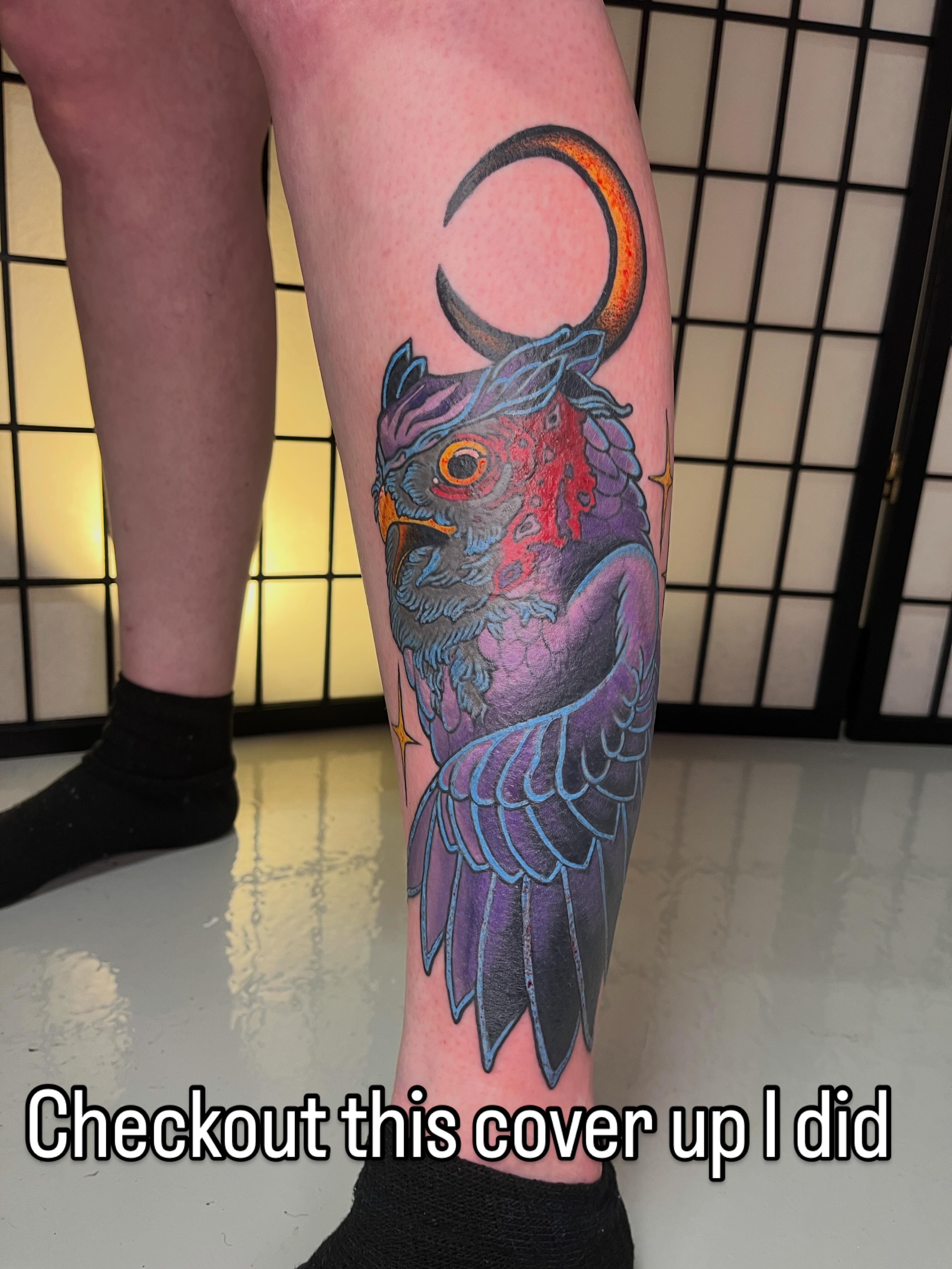 Tattoo by @lauryntattoos — illustrative