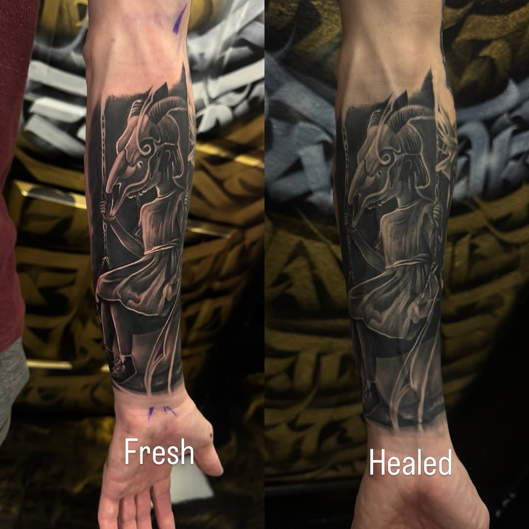 Tattoo by @tattoosbyfern โ black_and_grey, realism