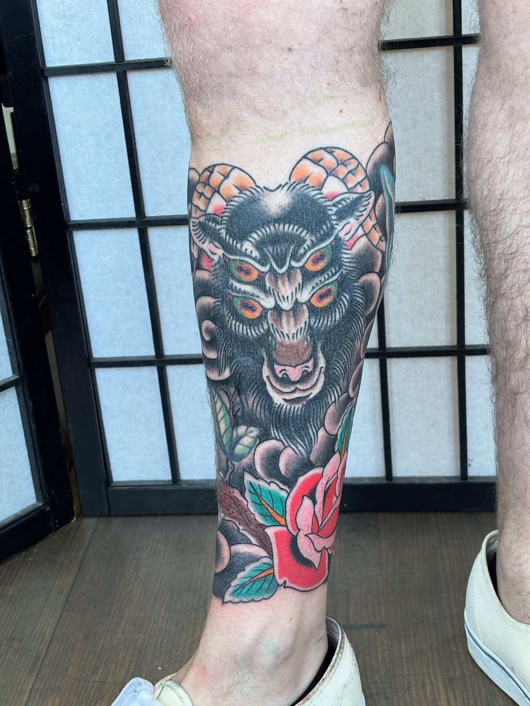 Tattoo by @mikedicheeko — japanese_irezumi, american_traditional