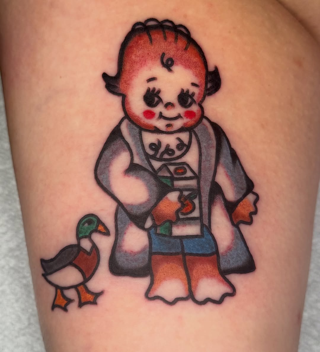 Tattoo by @jojobentontattoo — new_school