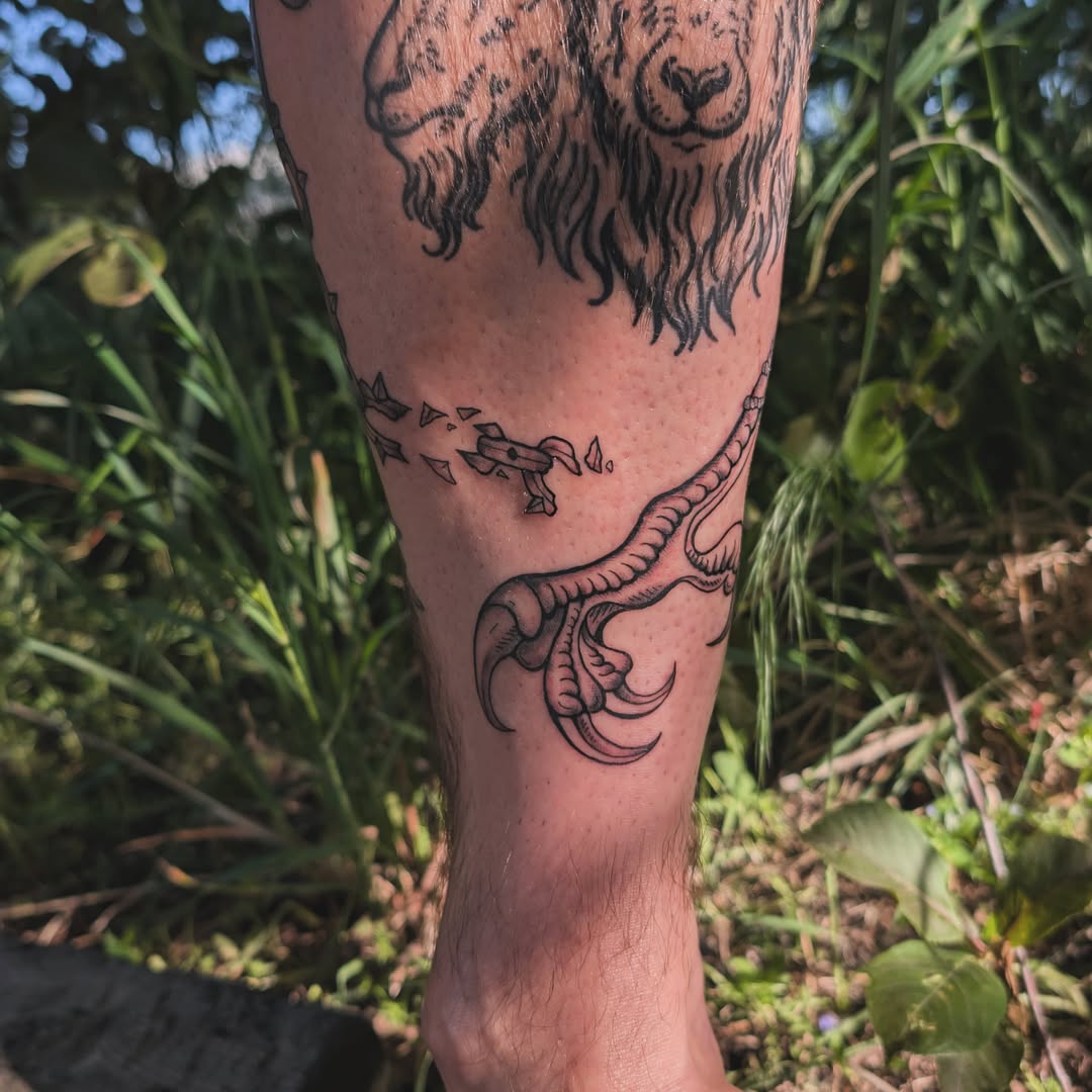 Tattoo by @uprootedtattooing β black_and_grey
