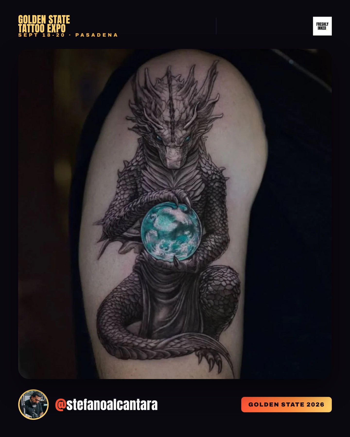 Tattoo by @stefanoalcantara — realism, dark_realism