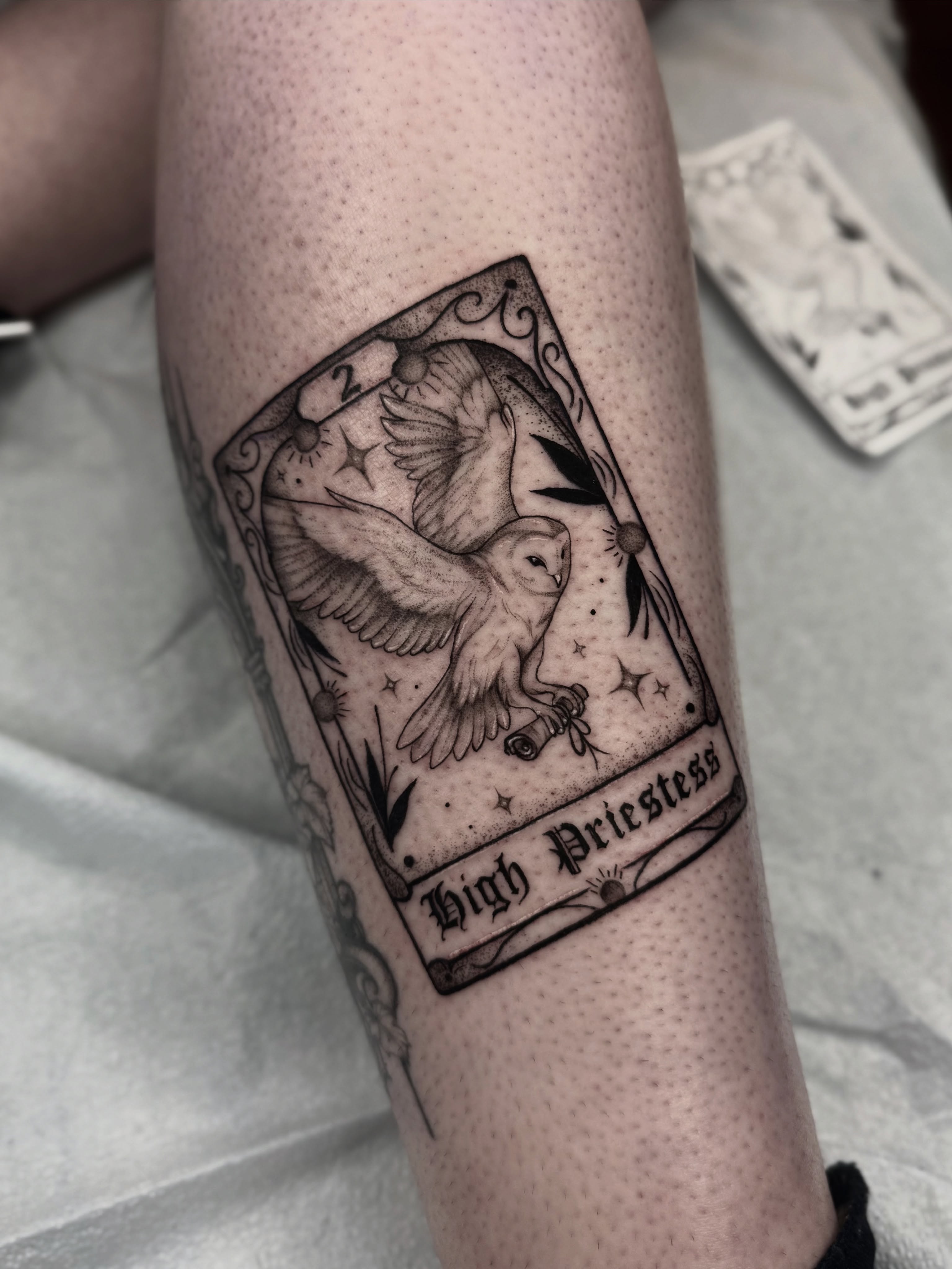 Tattoo by @kys_ink — black_and_grey