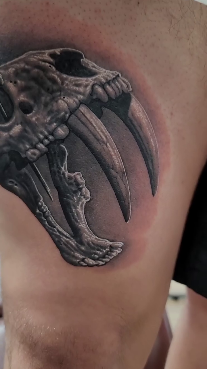 Tattoo by @tattoosbyronny — realism, dark_realism