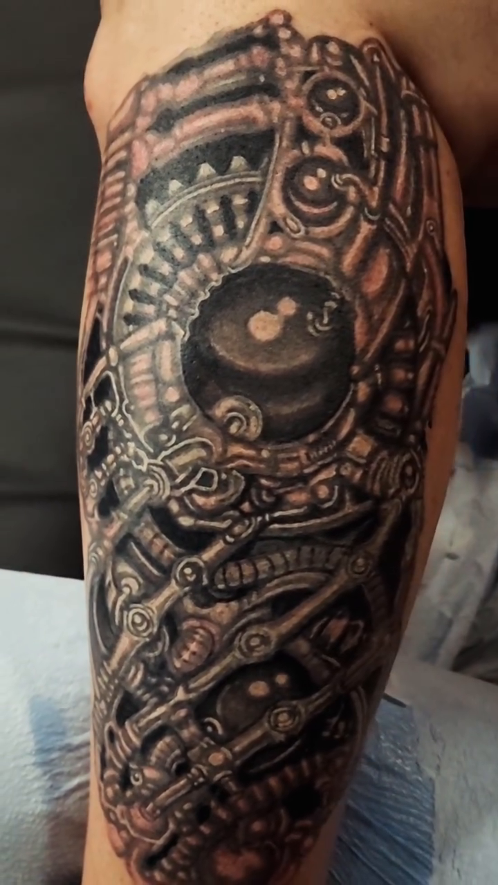 Tattoo by @fricke_tattoo — realism, black_and_grey