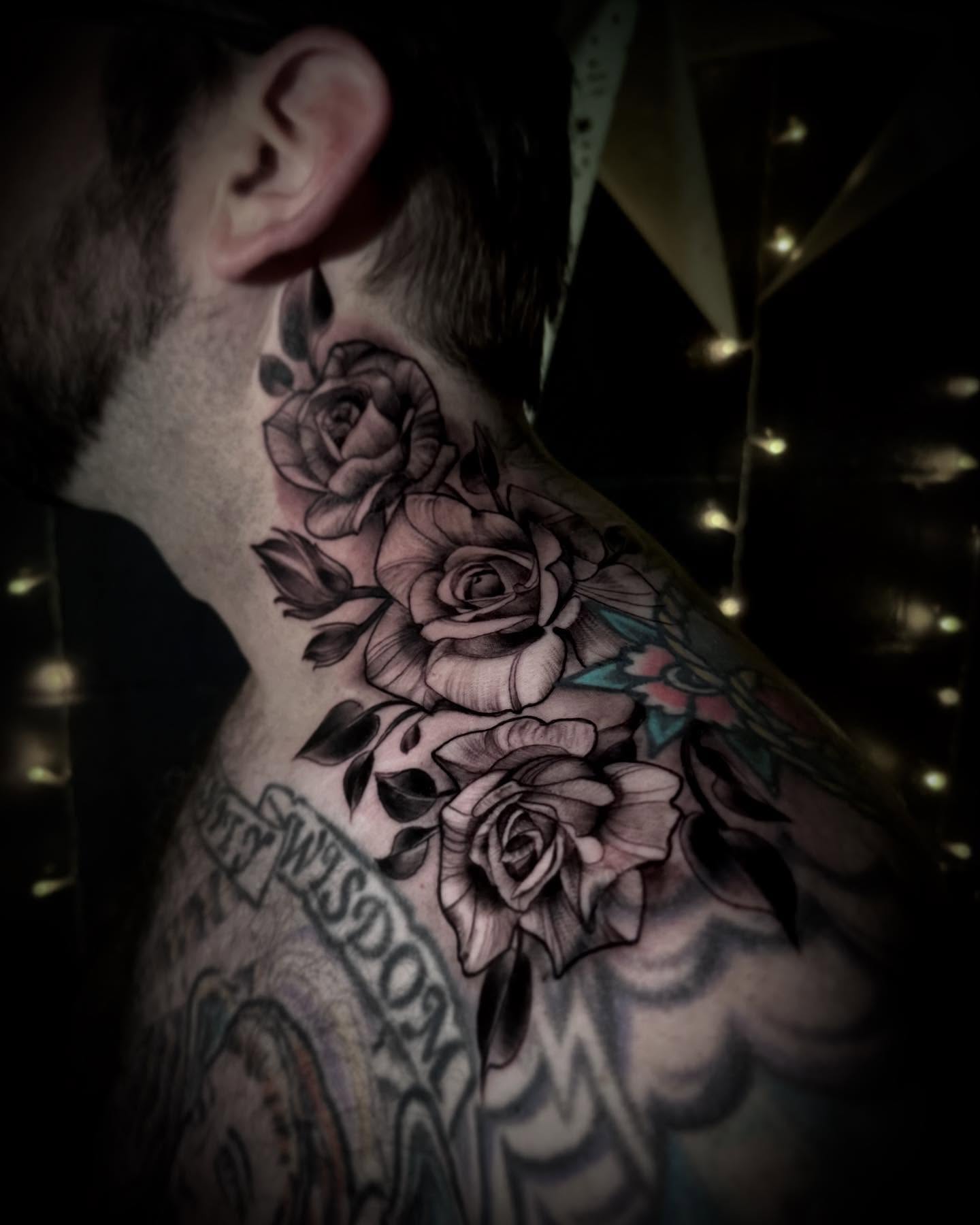 Tattoo by @tattoosbymissamanda — black_and_grey