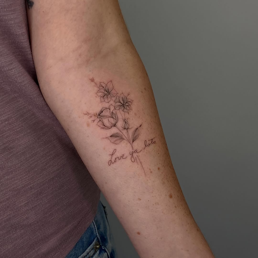 Tattoo by @mrspiotattoo — fine_line, lettering_script