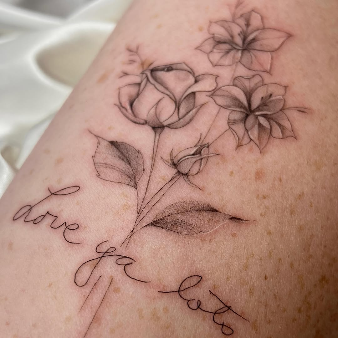 Tattoo by @mrspiotattoo — fine_line, lettering_script