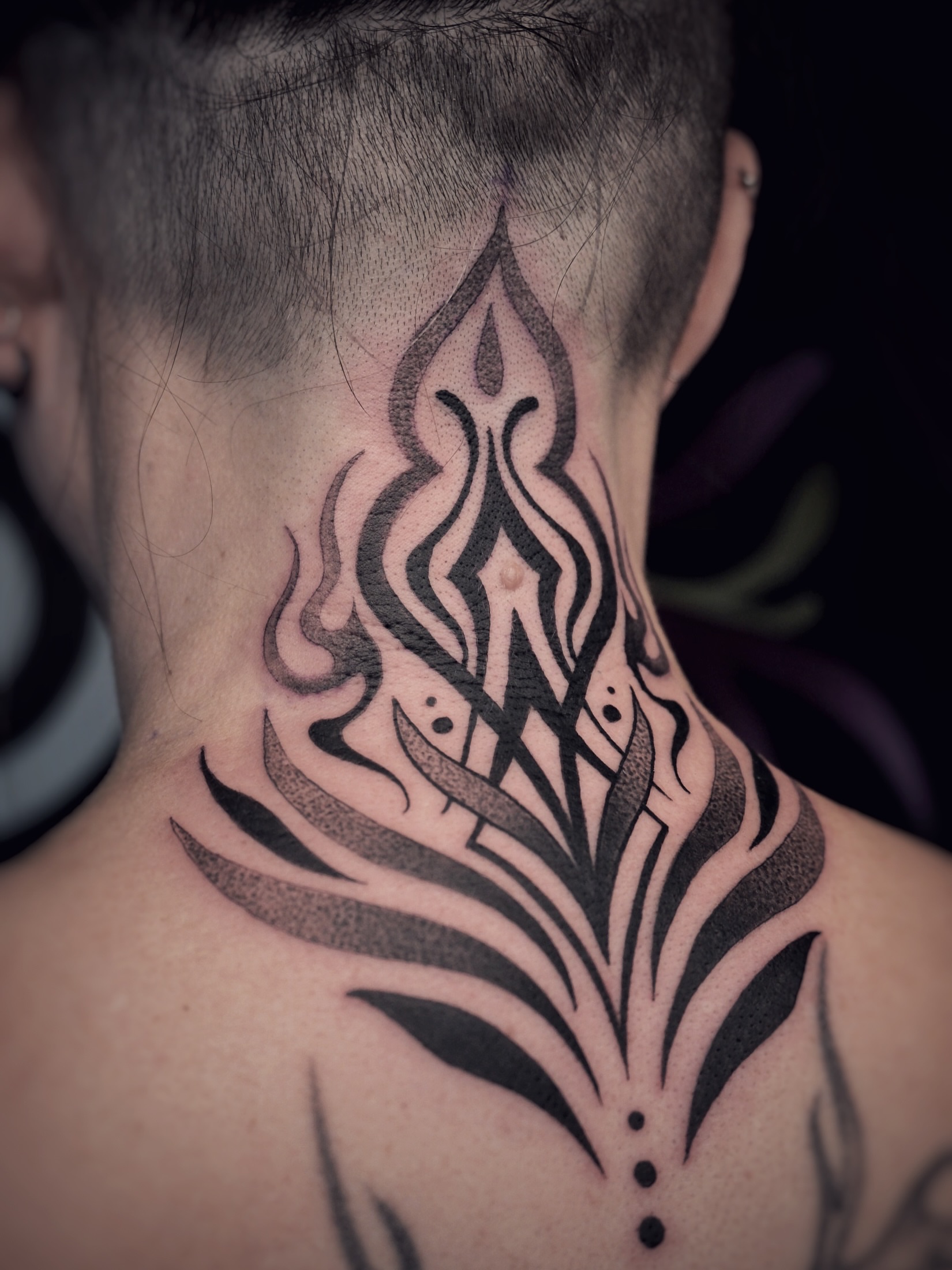 Tattoo by @apogee_tattoo — tribal