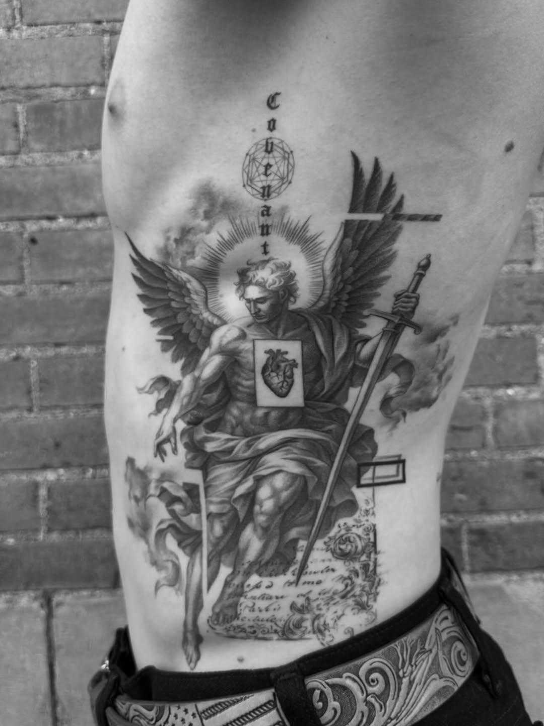Tattoo by @beholds_ — realism, black_and_grey