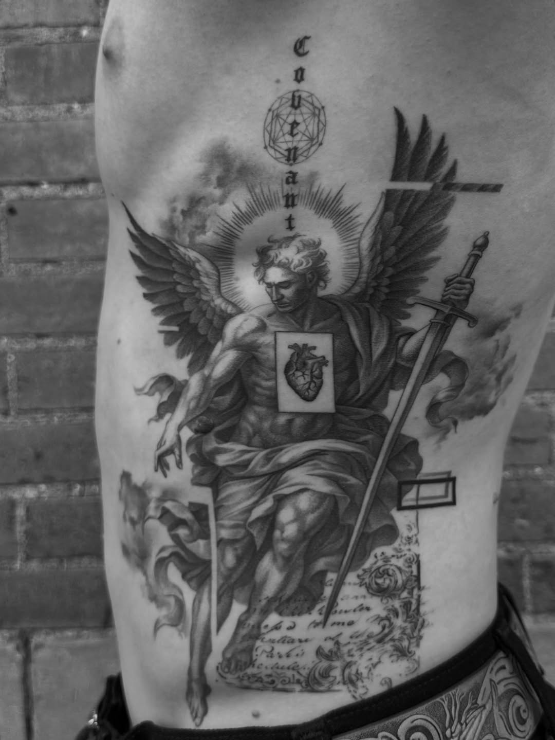 Tattoo by @beholds_ — realism, black_and_grey