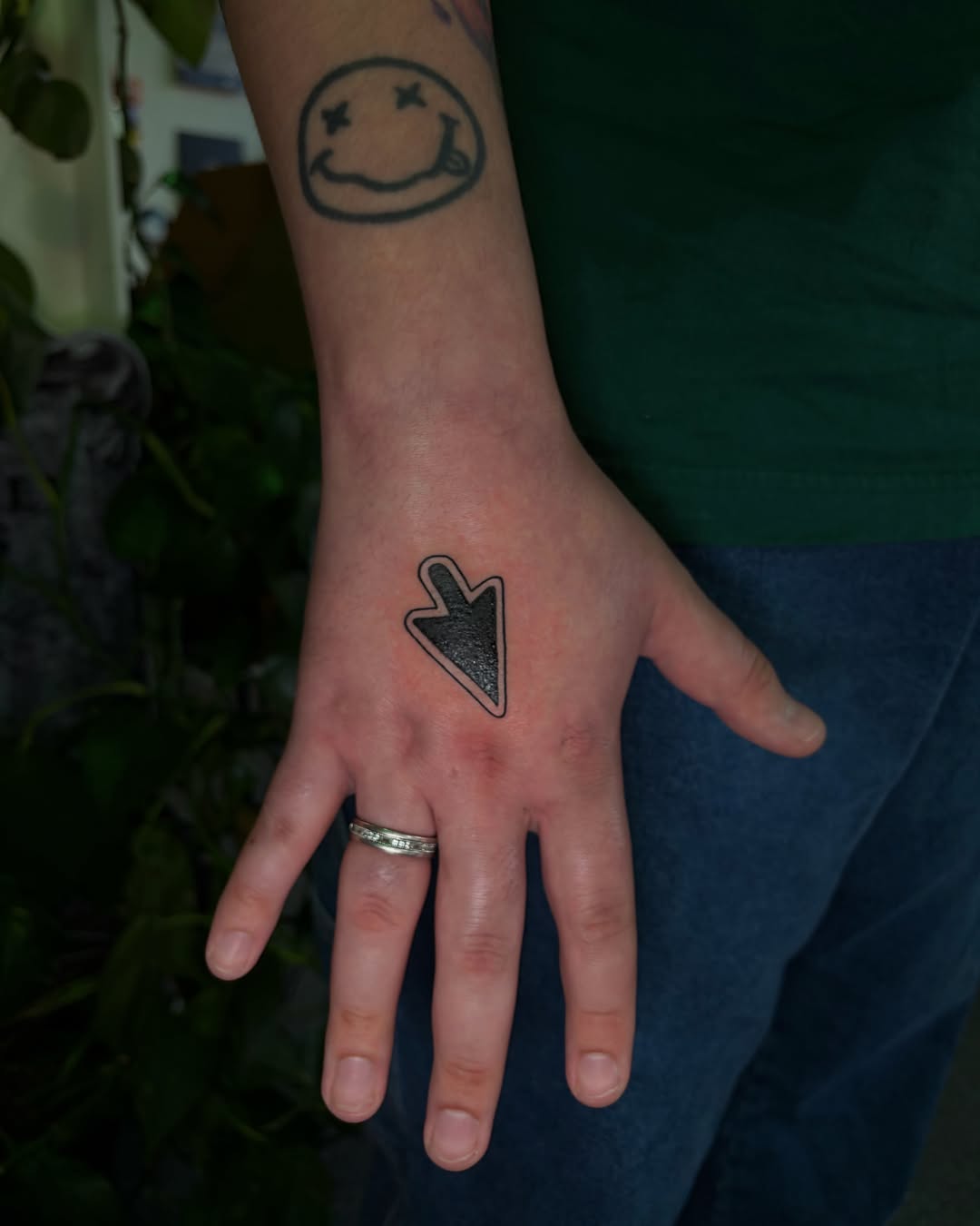 Tattoo by @done_by_dani222 — blackwork