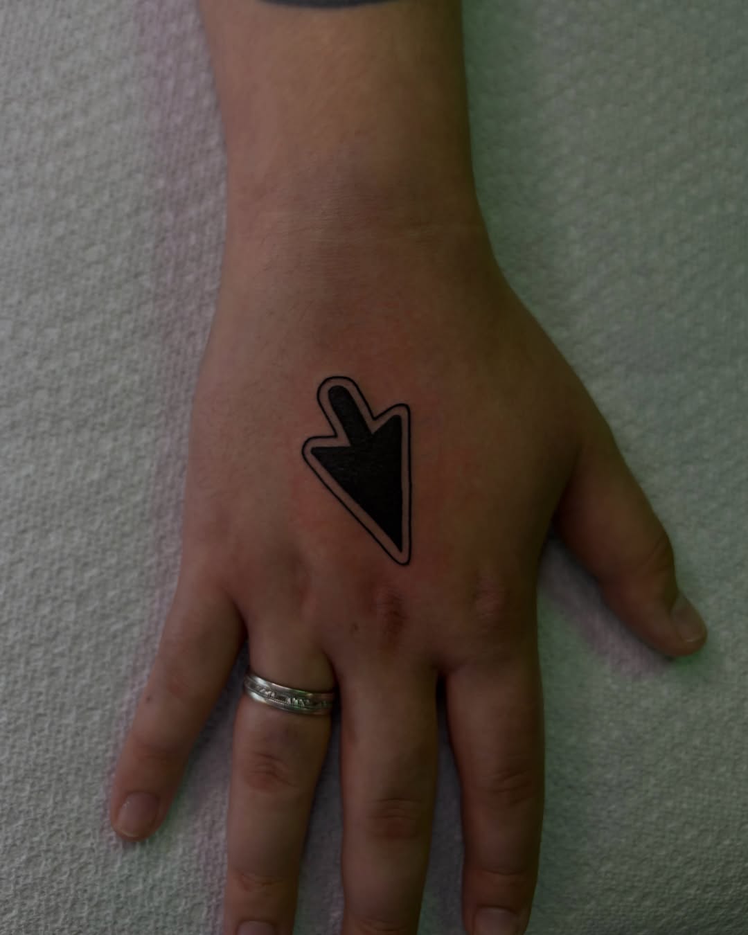 Tattoo by @done_by_dani222 — blackwork