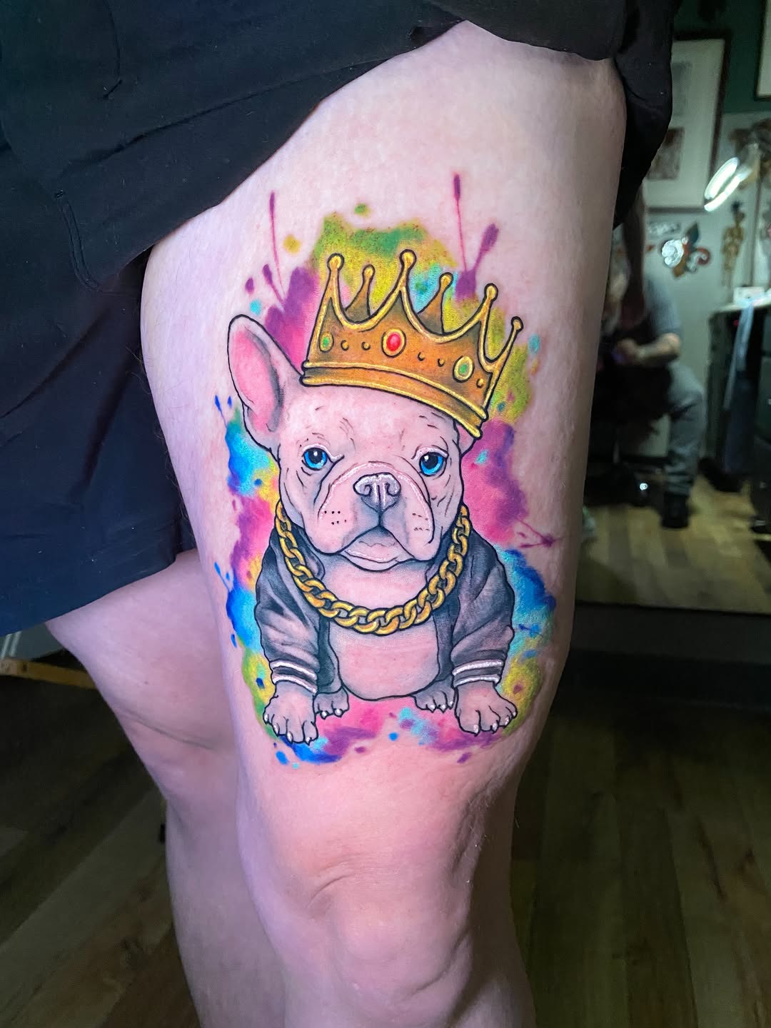 Tattoo by @lokishanedefriece — new_school, watercolor