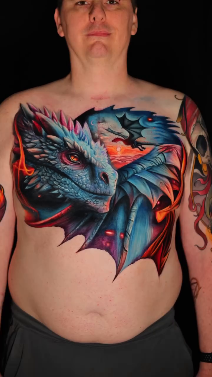 Tattoo by @maryssaannetattoo — realism, trash_polka